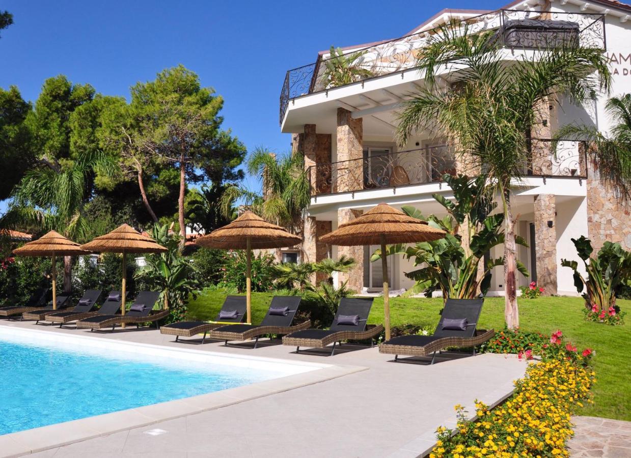 Villa Aquamarina Pavoncella Rossa Porto Pino Esterno foto