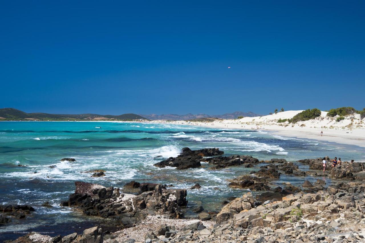 Villa Aquamarina Pavoncella Rossa Porto Pino Esterno foto