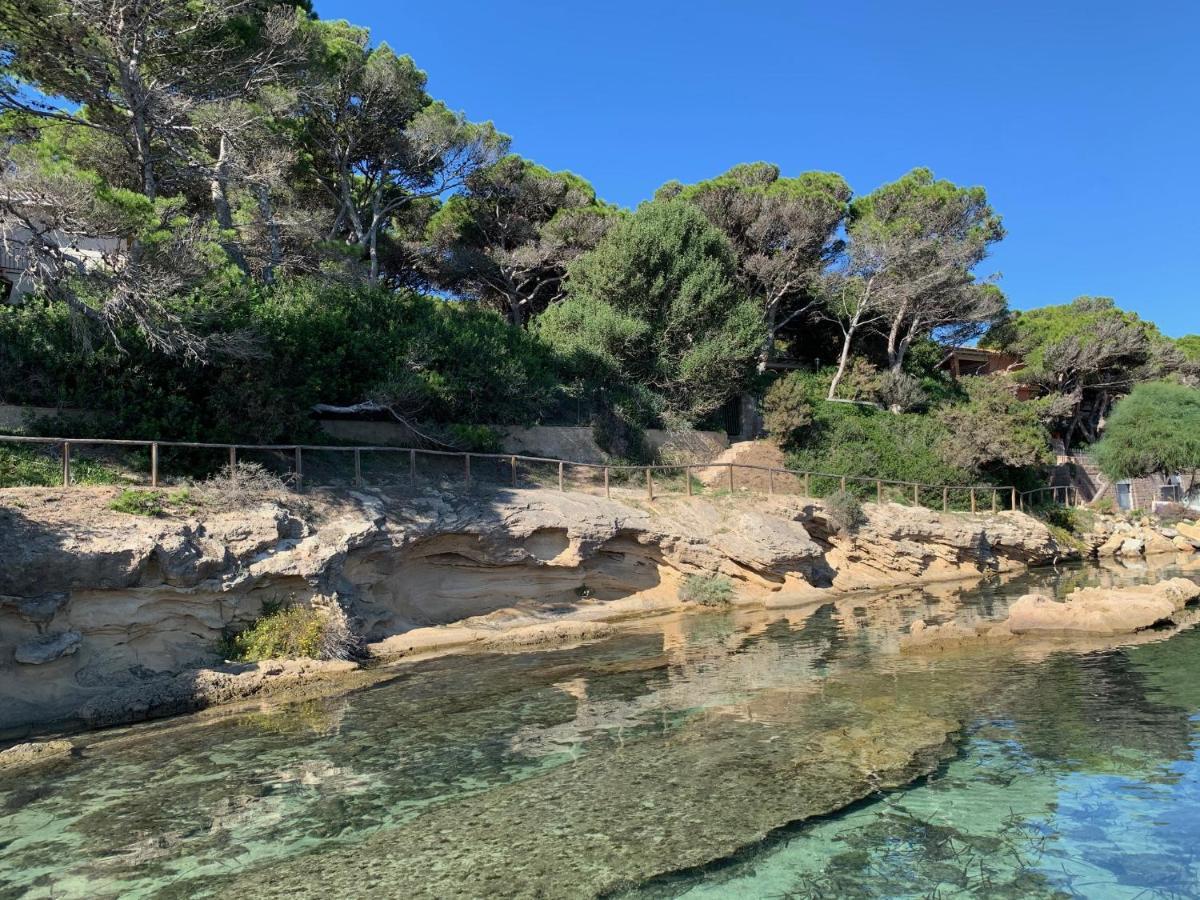 Villa Aquamarina Pavoncella Rossa Porto Pino Esterno foto
