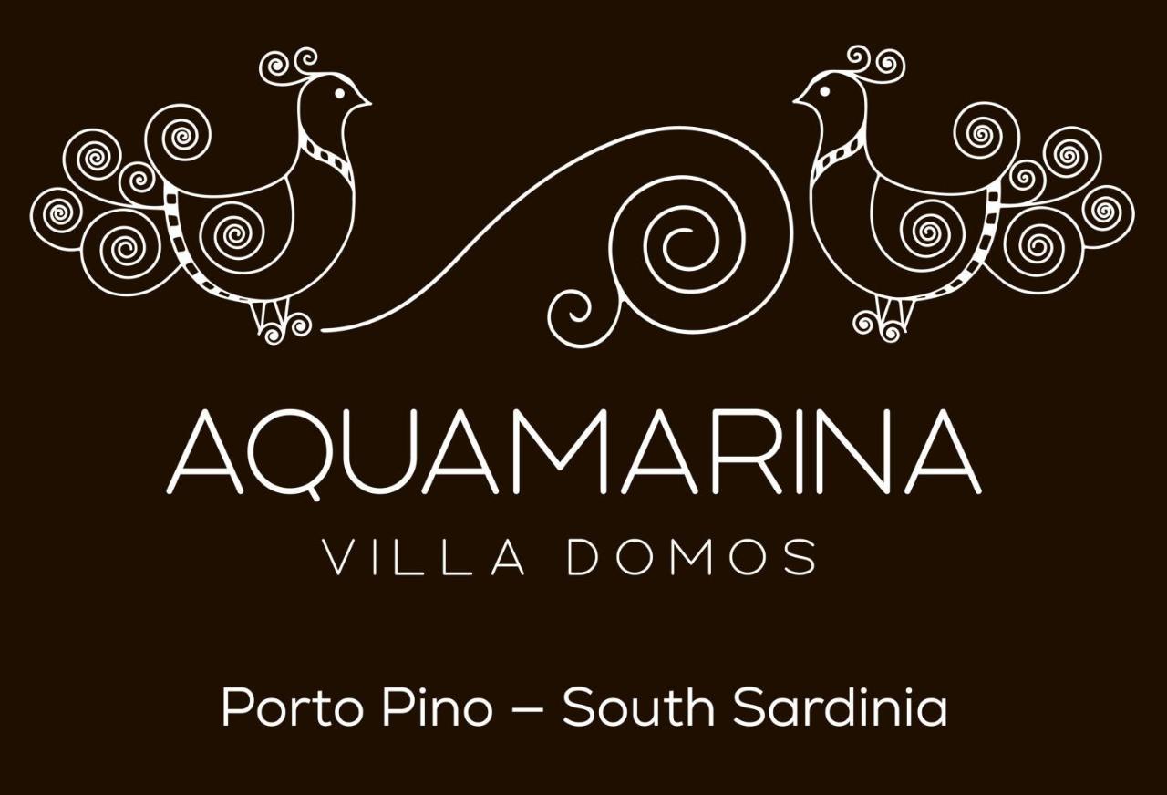 Villa Aquamarina Pavoncella Rossa Porto Pino Esterno foto