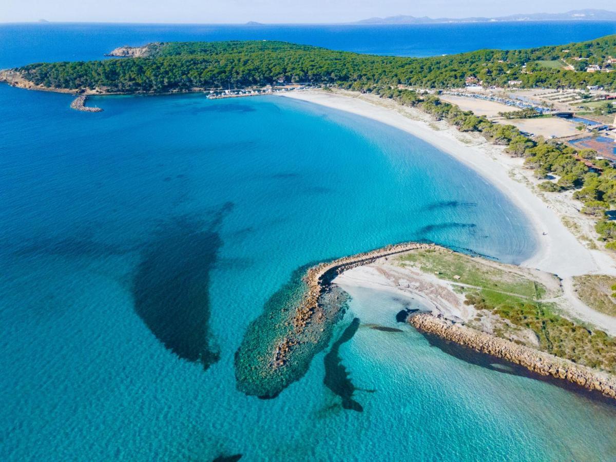 Villa Aquamarina Pavoncella Rossa Porto Pino Esterno foto