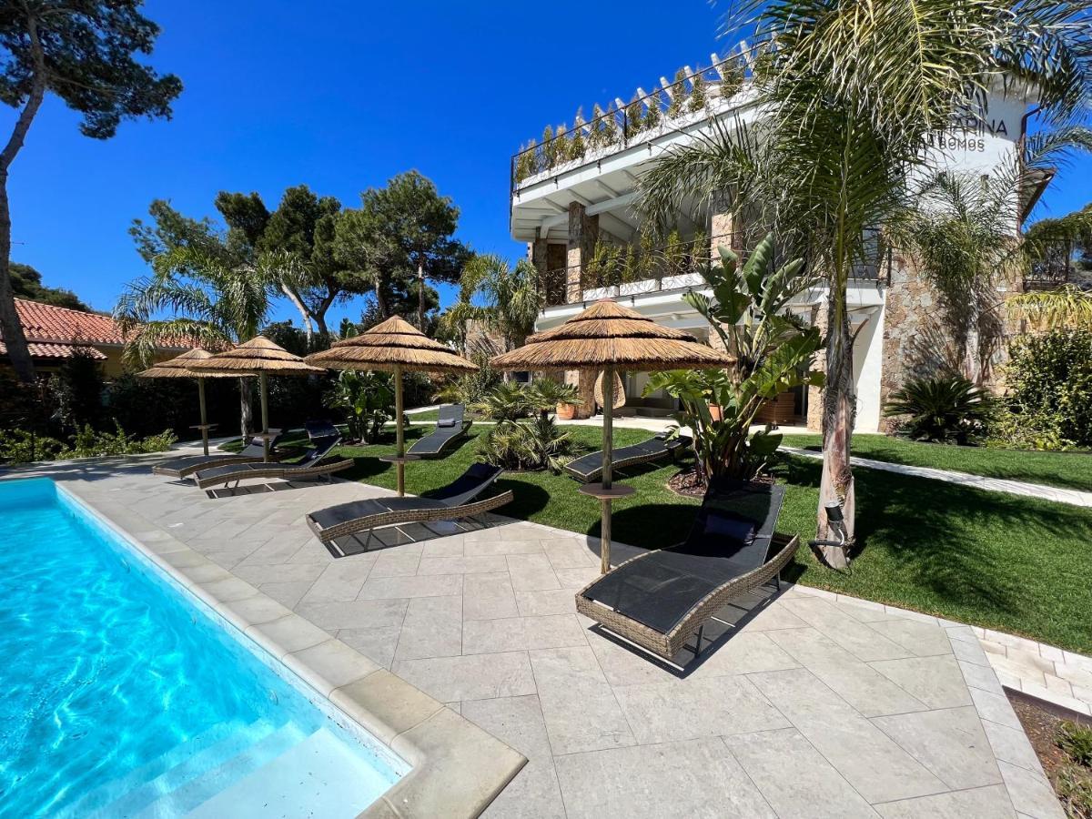 Villa Aquamarina Pavoncella Rossa Porto Pino Esterno foto