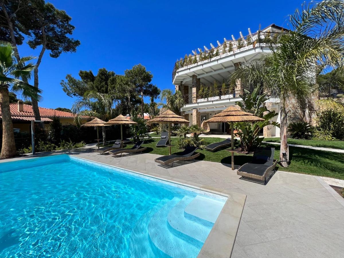 Villa Aquamarina Pavoncella Rossa Porto Pino Esterno foto